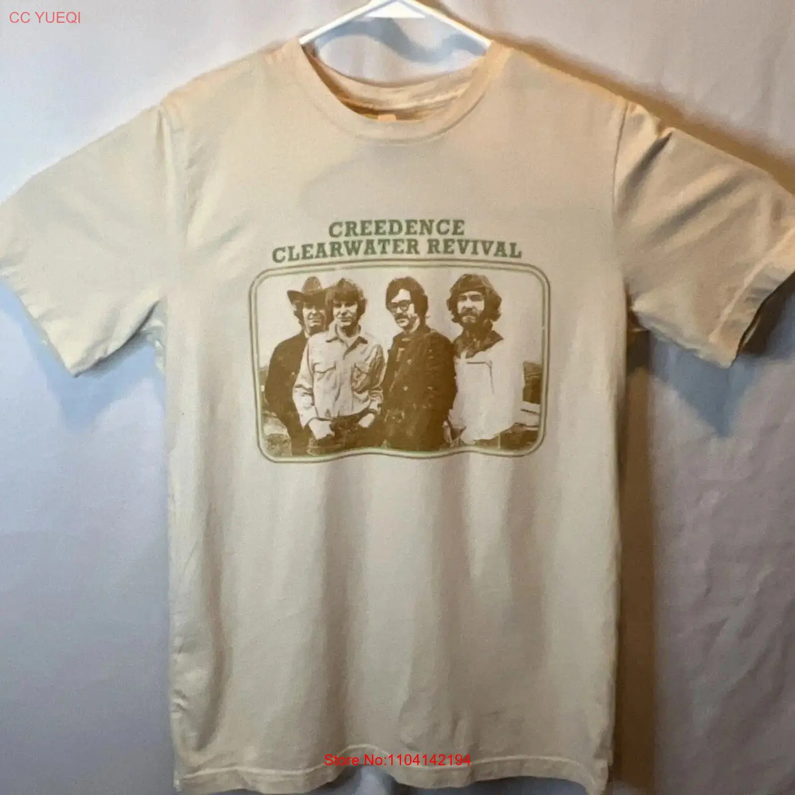 Vintage Fashion Revival - Футболка Clearwater Creedence Revival Reprint с