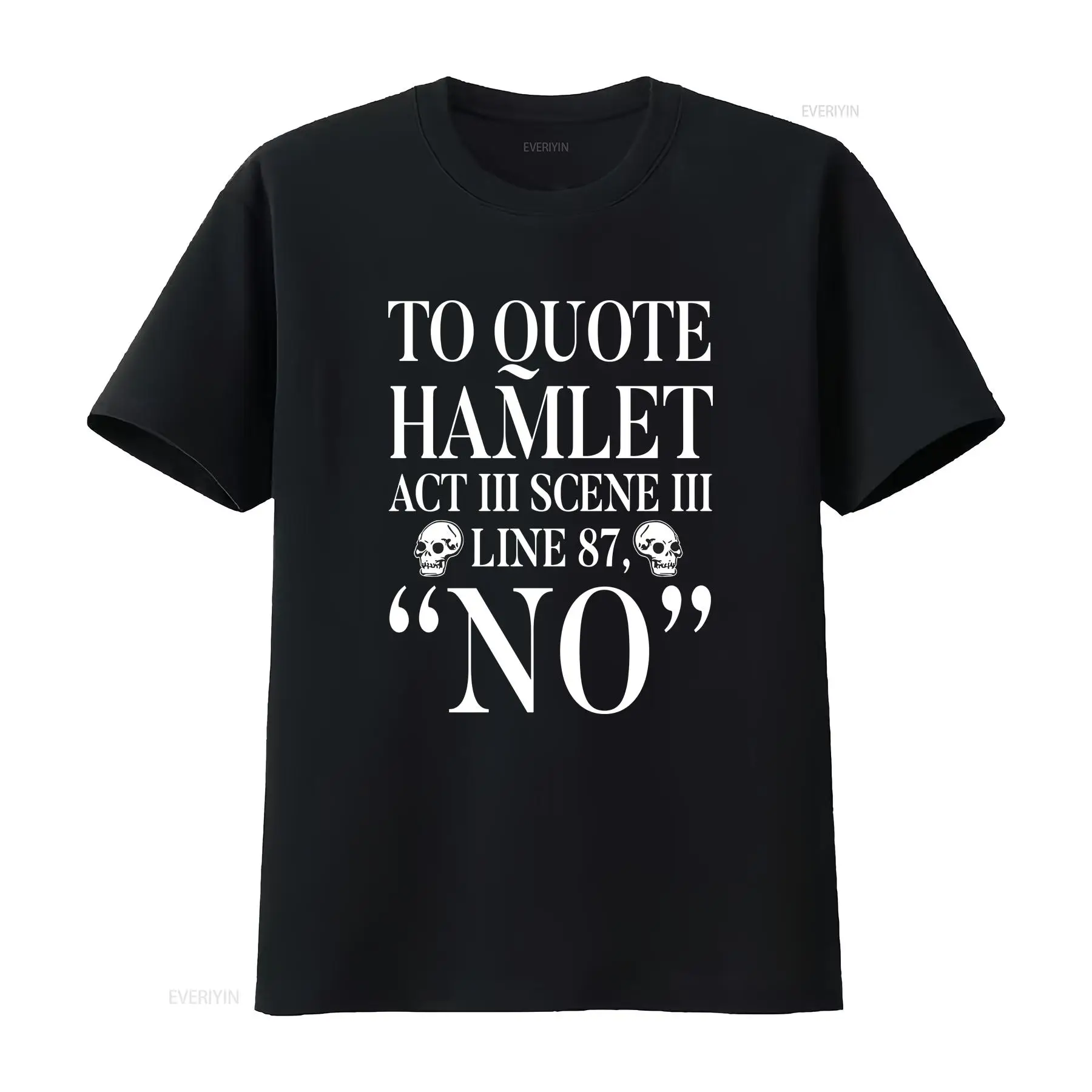 Vintage Fashion Quotes Short - Футболка с цитатой из «Гамлета» (Шекспир),