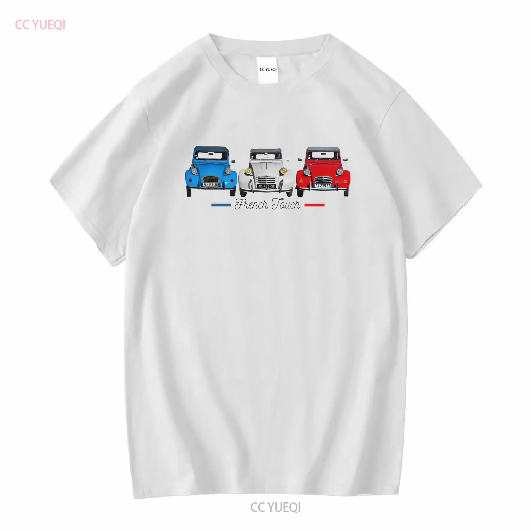 Vintage Fashion Jersey - Футболка Two Horses 2 CV, хлопок