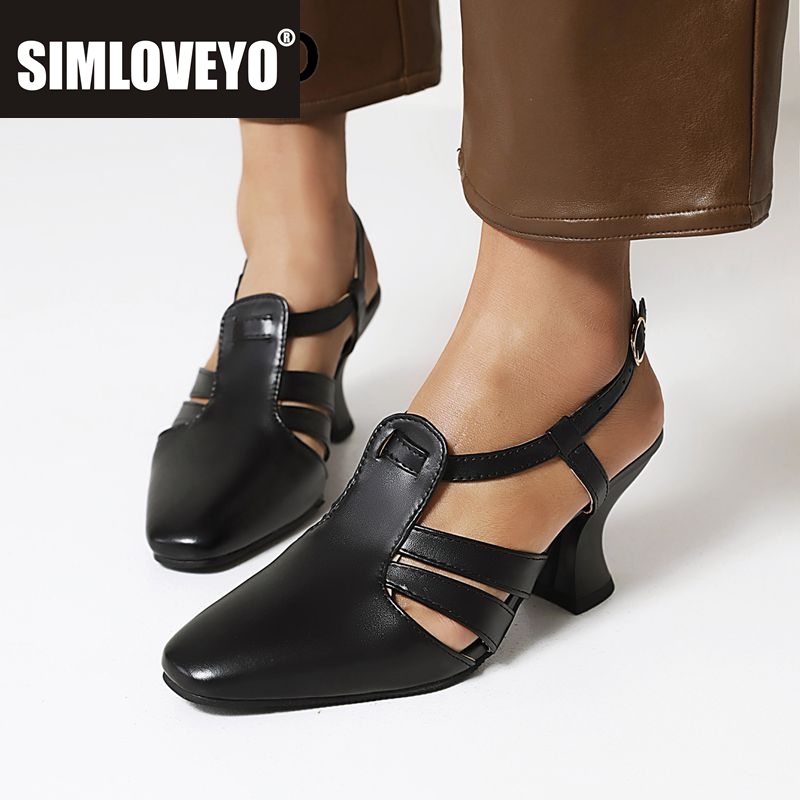 Vintage Fashion Style - SIMLOVEYO 2025 Модные повседневные женские босоножки