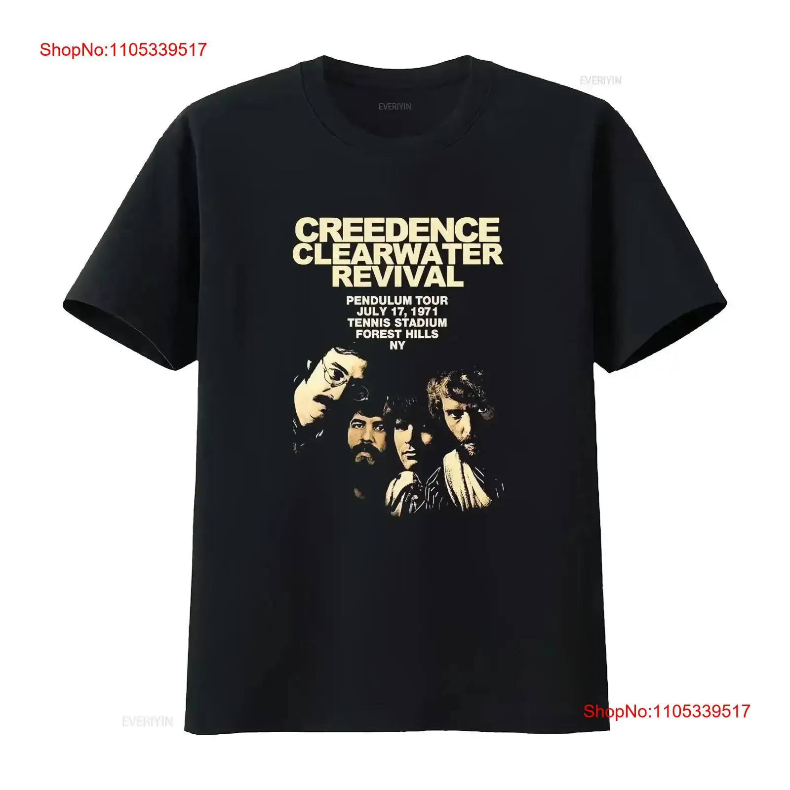 Vintage Fashion Revival - Футболка Hot CCR Creedence Clearwater Revival