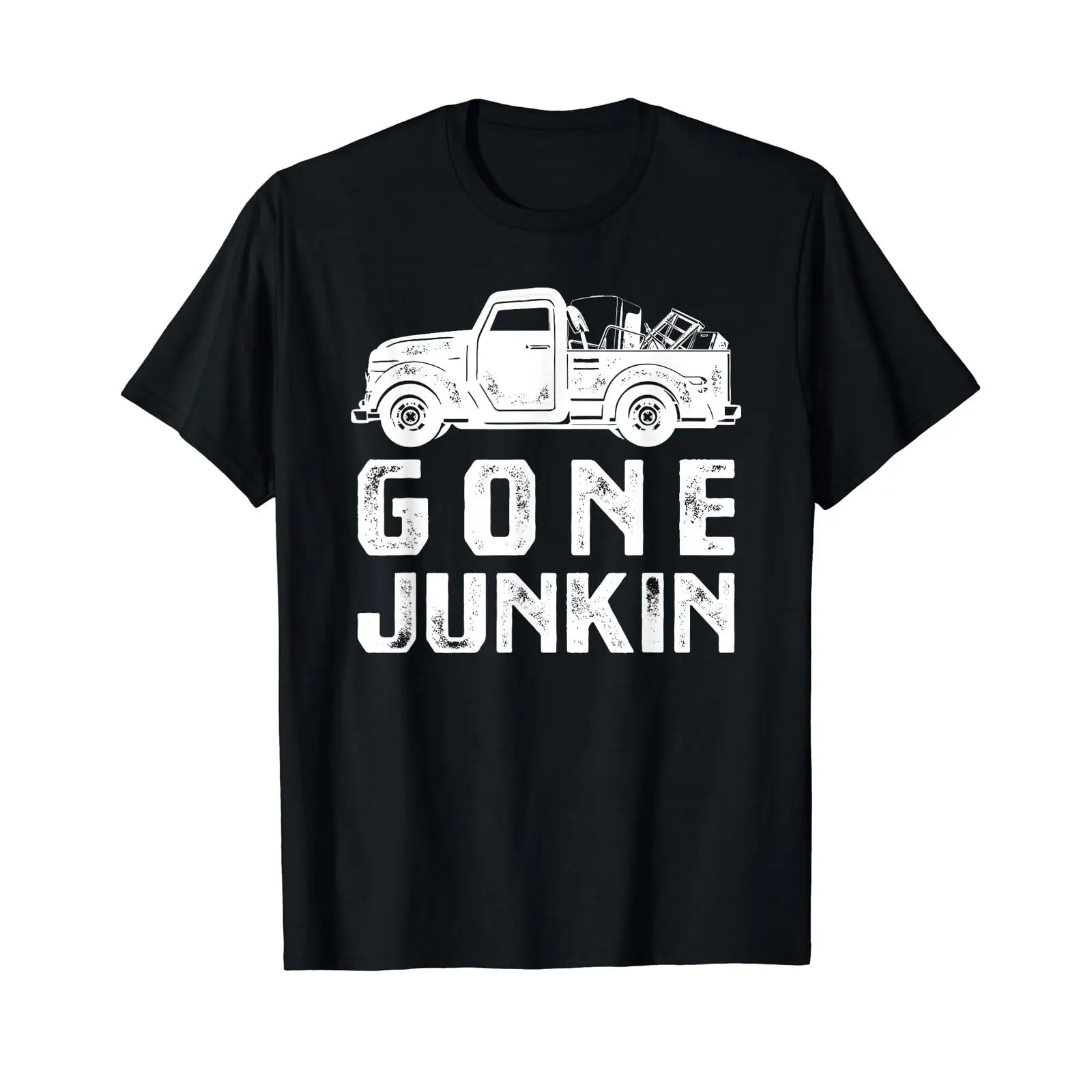 Vintage Fashion Thrift - Забавная футболка Funny Junker Gone Junkin