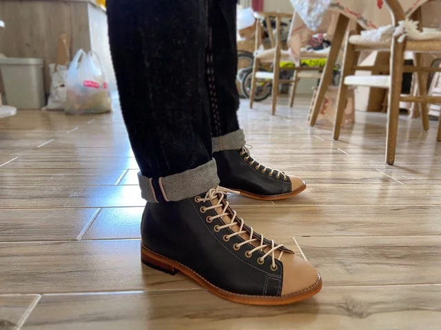 Vintage Fashion Style - Высокие ботинки, мужские винтажные ботинки Goodyear