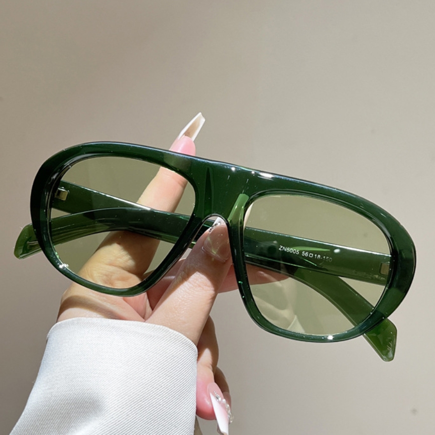 Vintage Fashion Brands - Новые большие солнцезащитные очки-авиаторы унисекс, винтажные