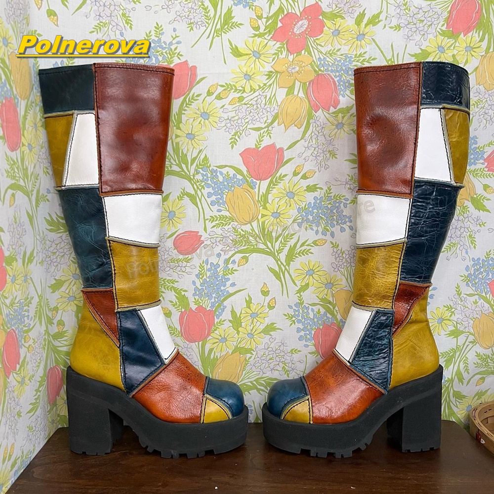Женские ретро-ботинки до колен – обзор и цена Vintage Fashion Style