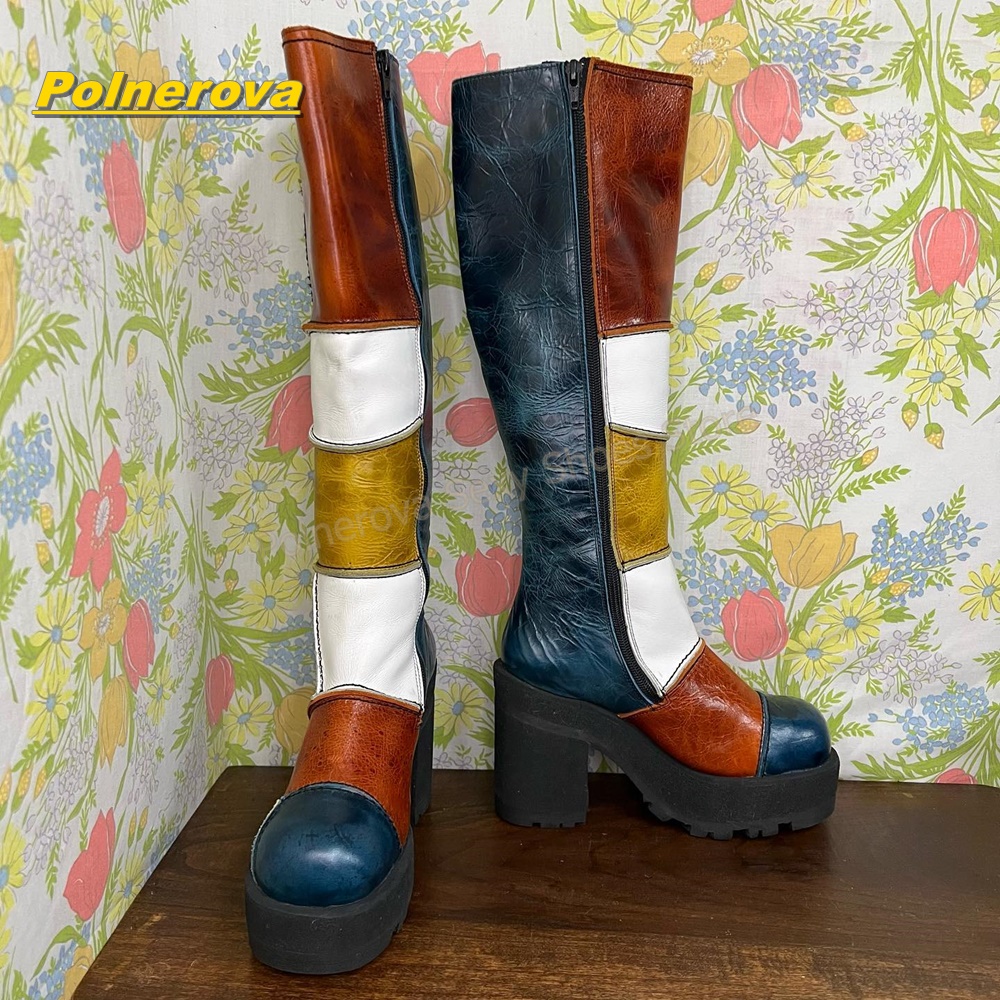 Женские ретро-ботинки до колен – обзор и цена Vintage Fashion Style