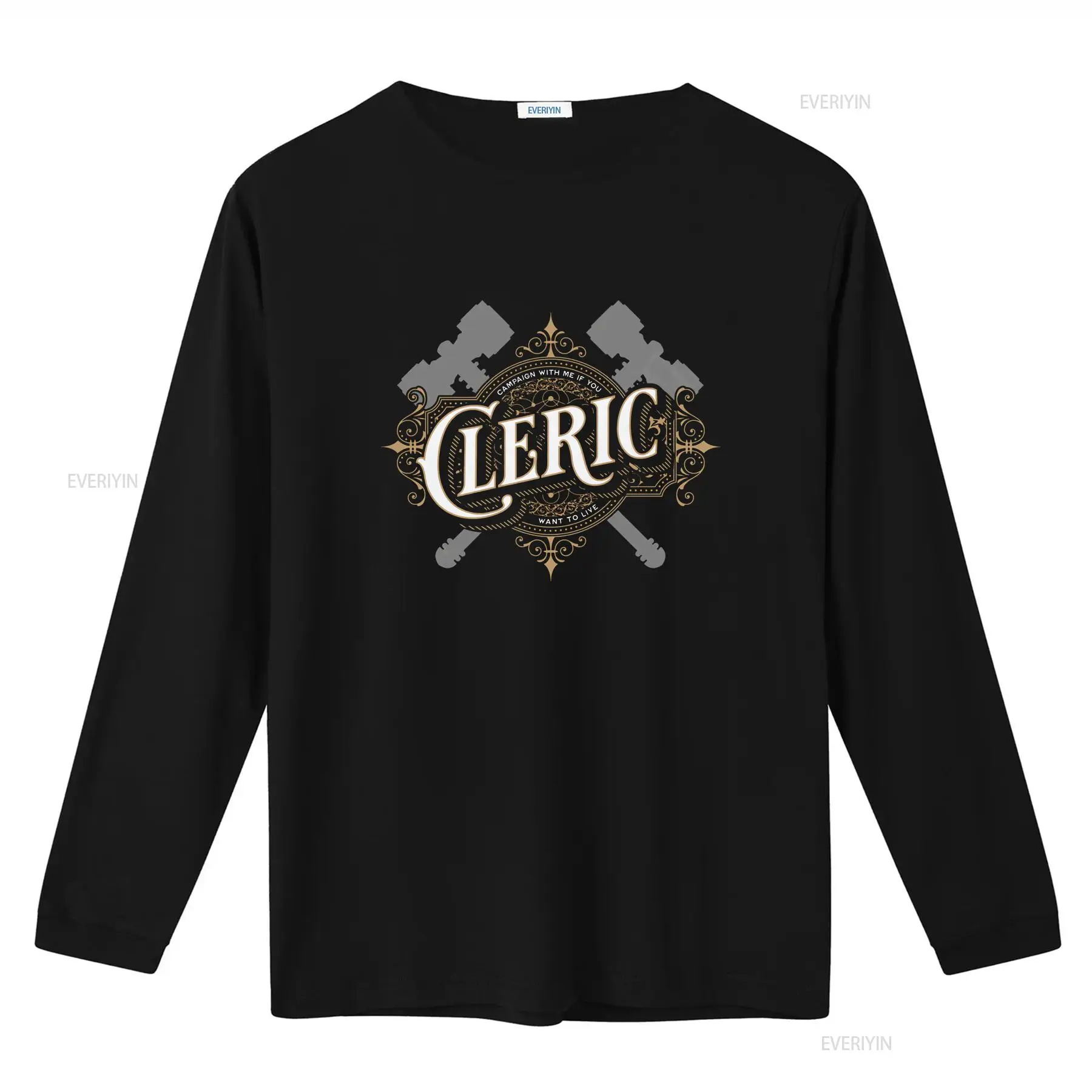 Футболка DnD Cleric с ретро-шр – обзор и цена Vintage Fashion Font