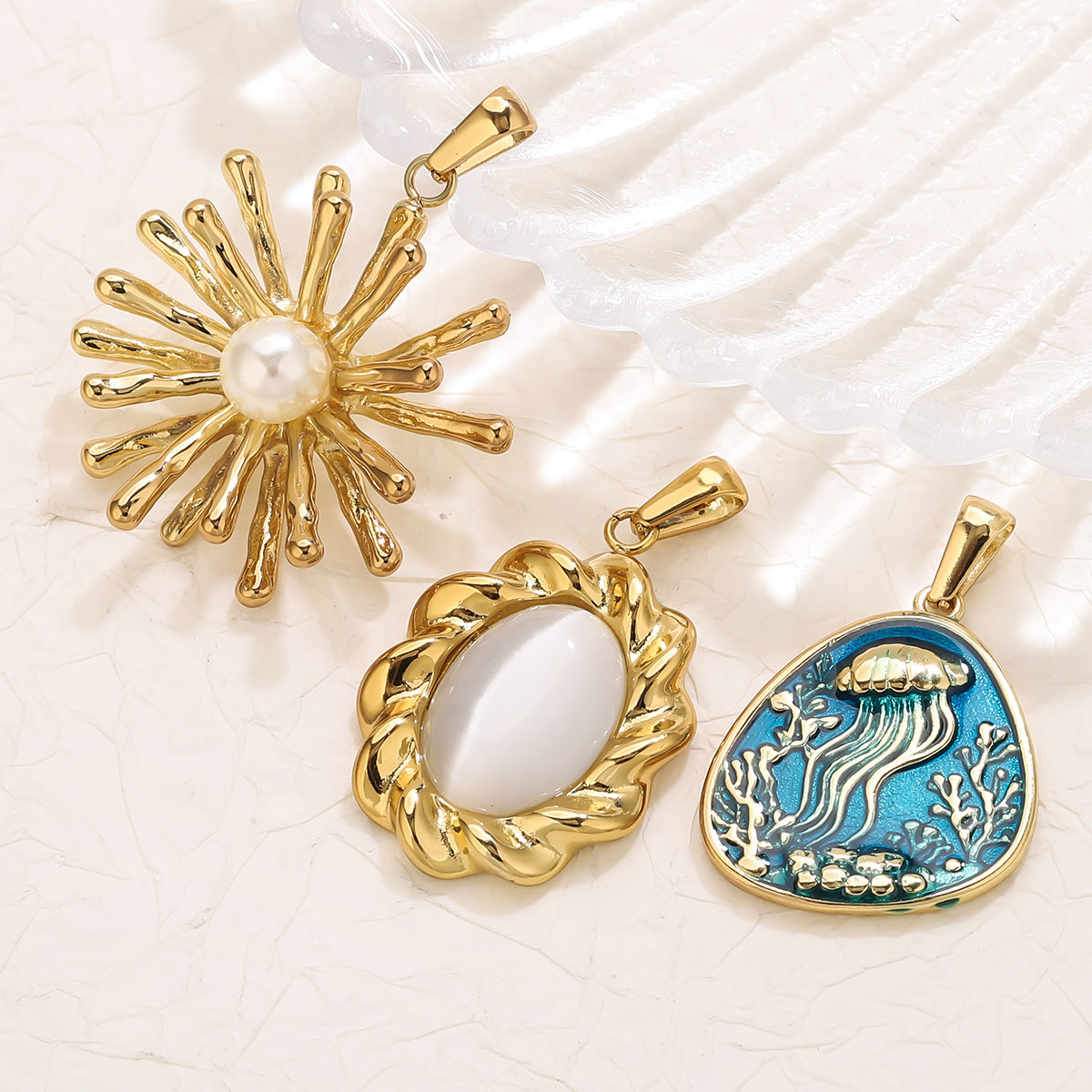 1 шт. подвеска-цветок из нержа – обзор и цена Vintage Fashion Jewelry Necklaces