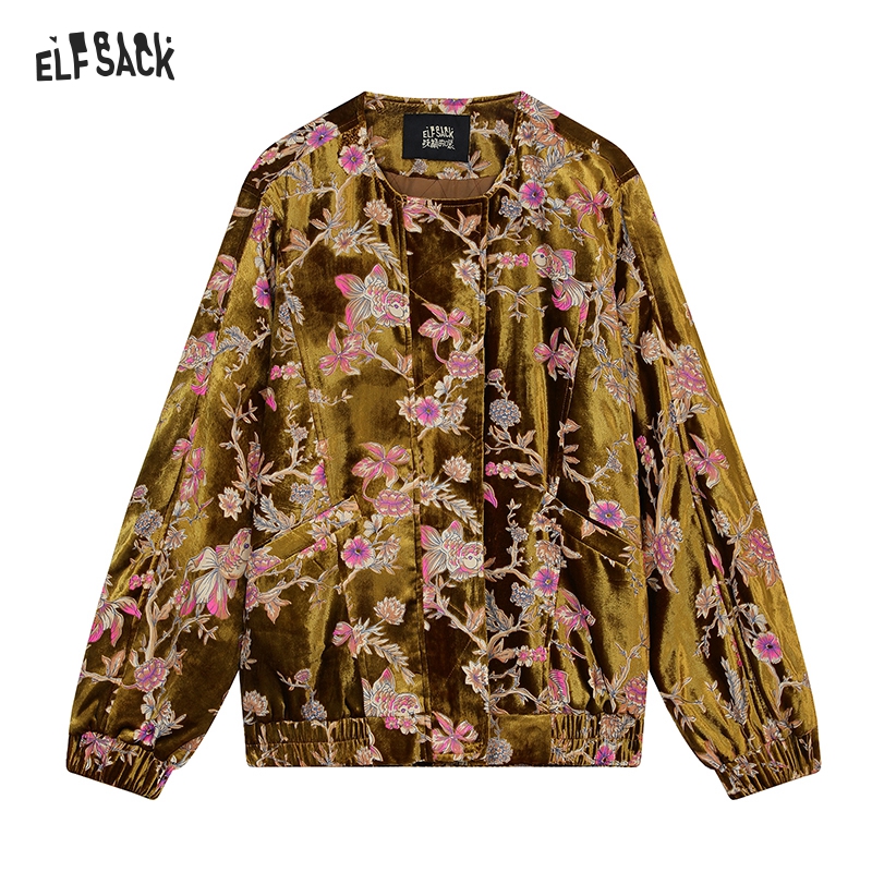 Золотистая бархатная куртка EL – обзор и цена Velvet Blazer Vintage