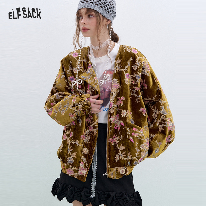 Золотистая бархатная куртка EL – обзор и цена Velvet Blazer Vintage