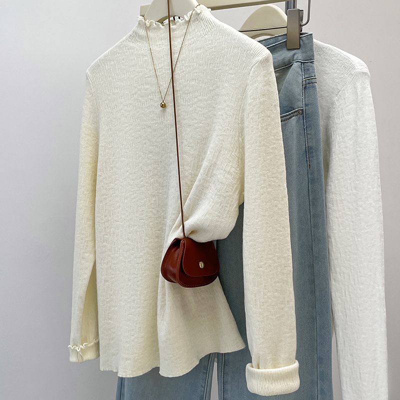 Женский трикотажный свитер-вод – обзор и цена Turtleneck Knit 90S