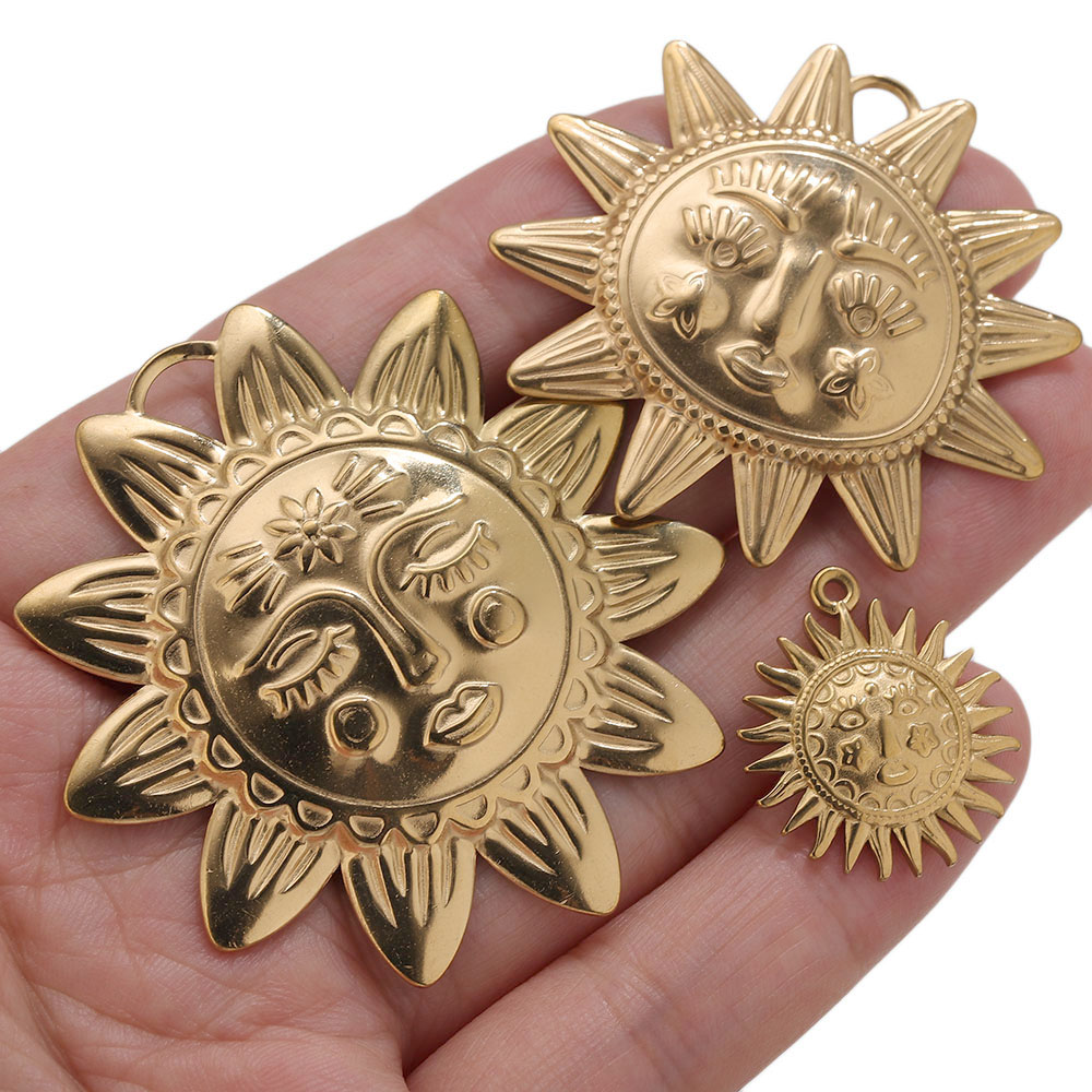 5 шт. Золотые подвески PVD из  – обзор и цена Vintage Fashion Jewelry Necklaces