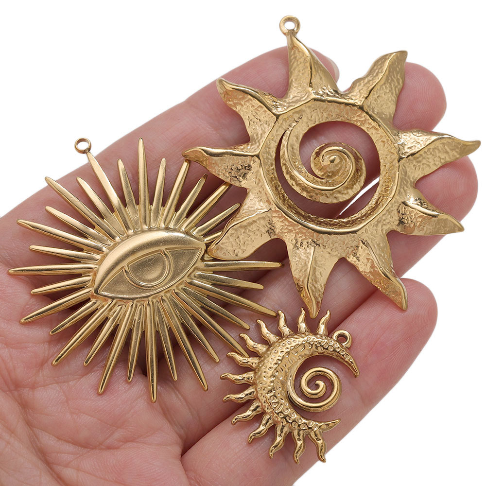 5 шт. Золотые подвески PVD из  – обзор и цена Vintage Fashion Jewelry Necklaces