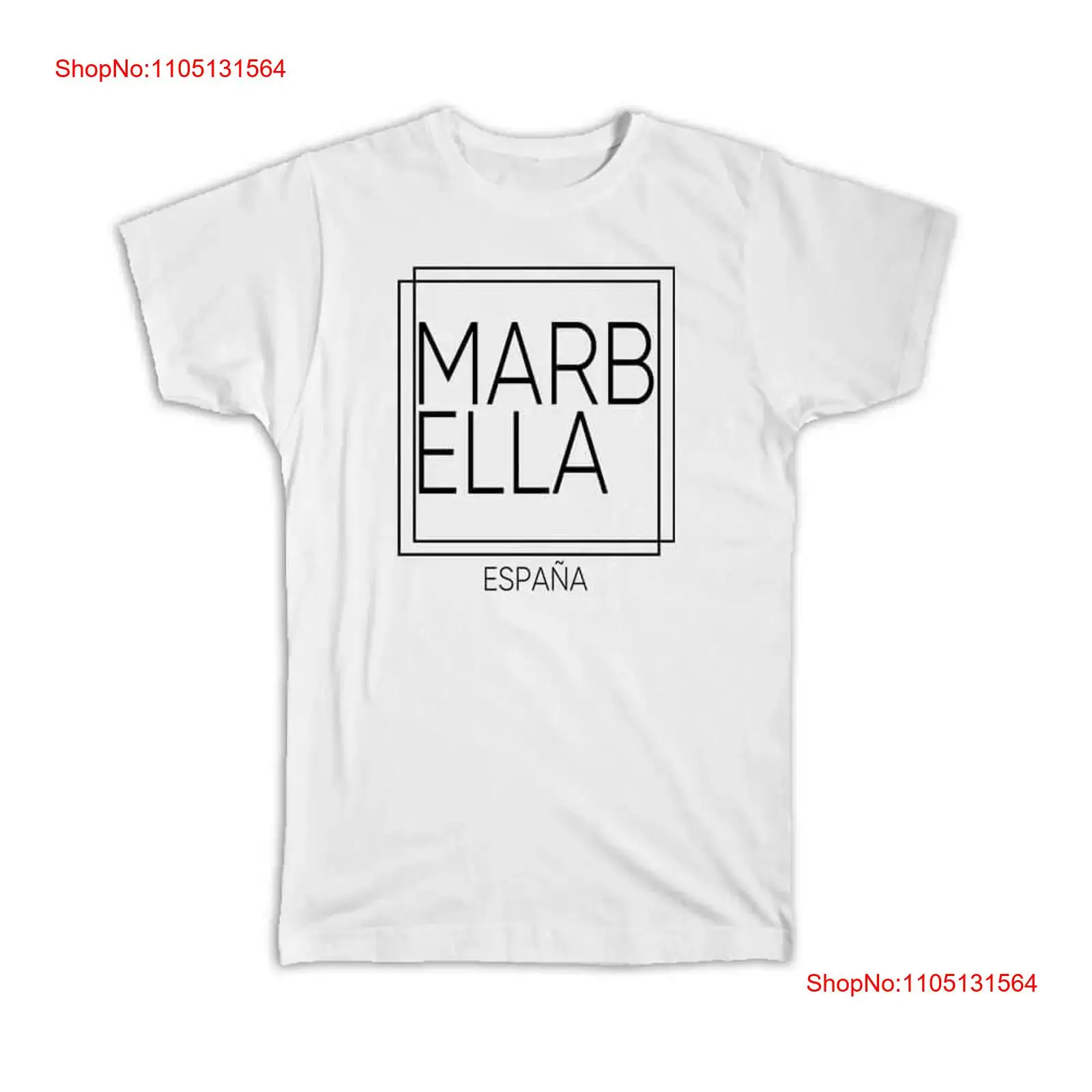 Футболка MARBELLA Испания квад – обзор и цена Vintage Fashion Font