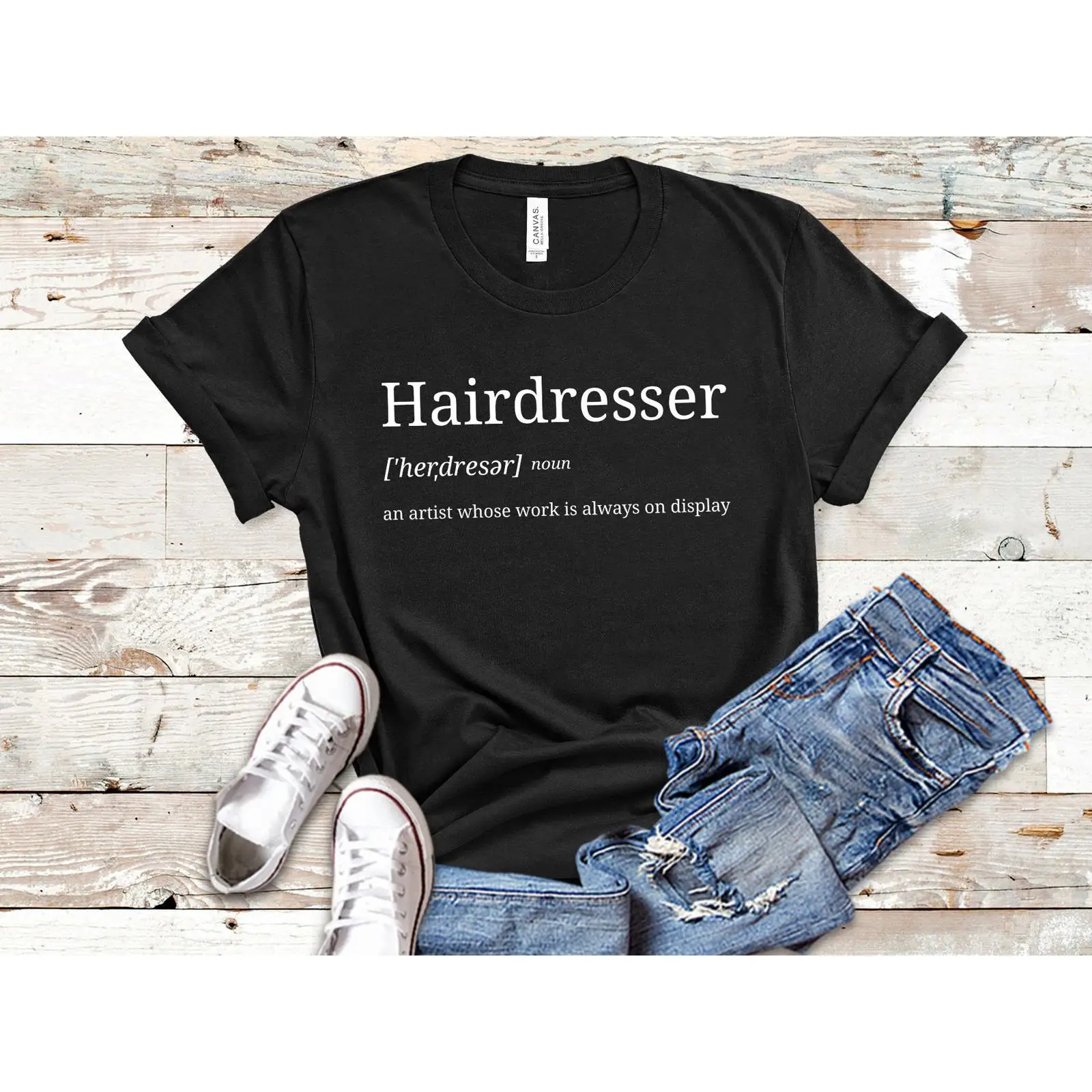 Футболка для парикмахера/стили – обзор и цена Vintage Fashion Quotes Short