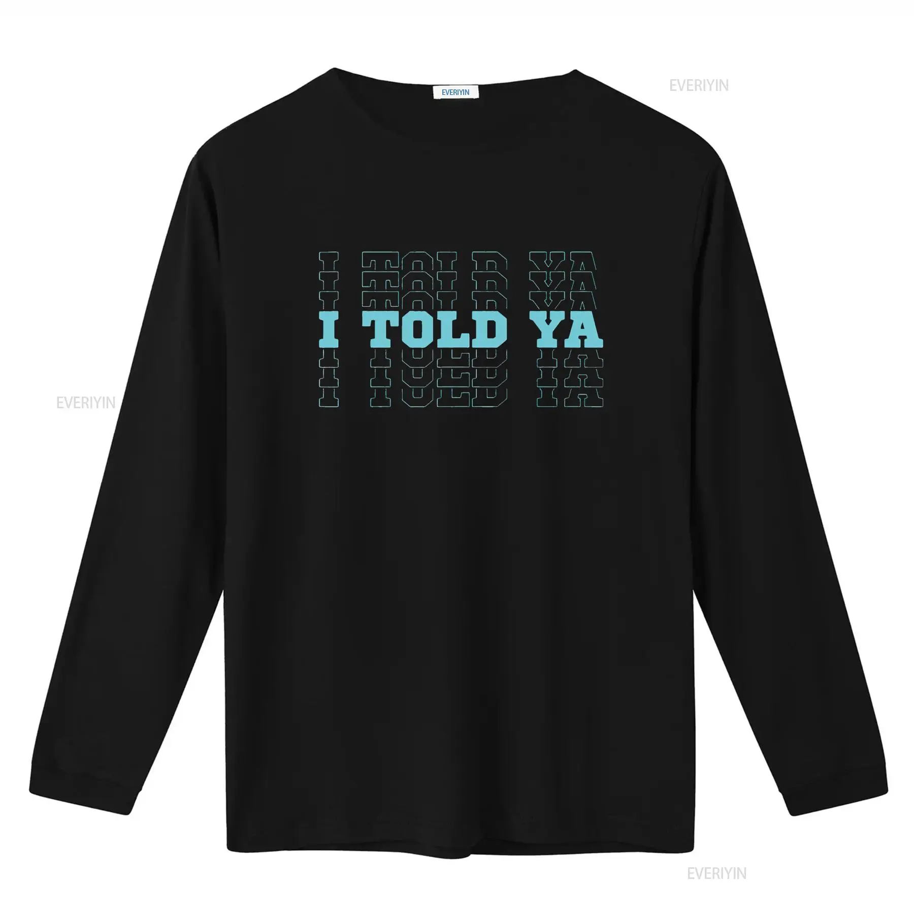 Забавная милая футболка I Told – обзор и цена Vintage Fashion Font
