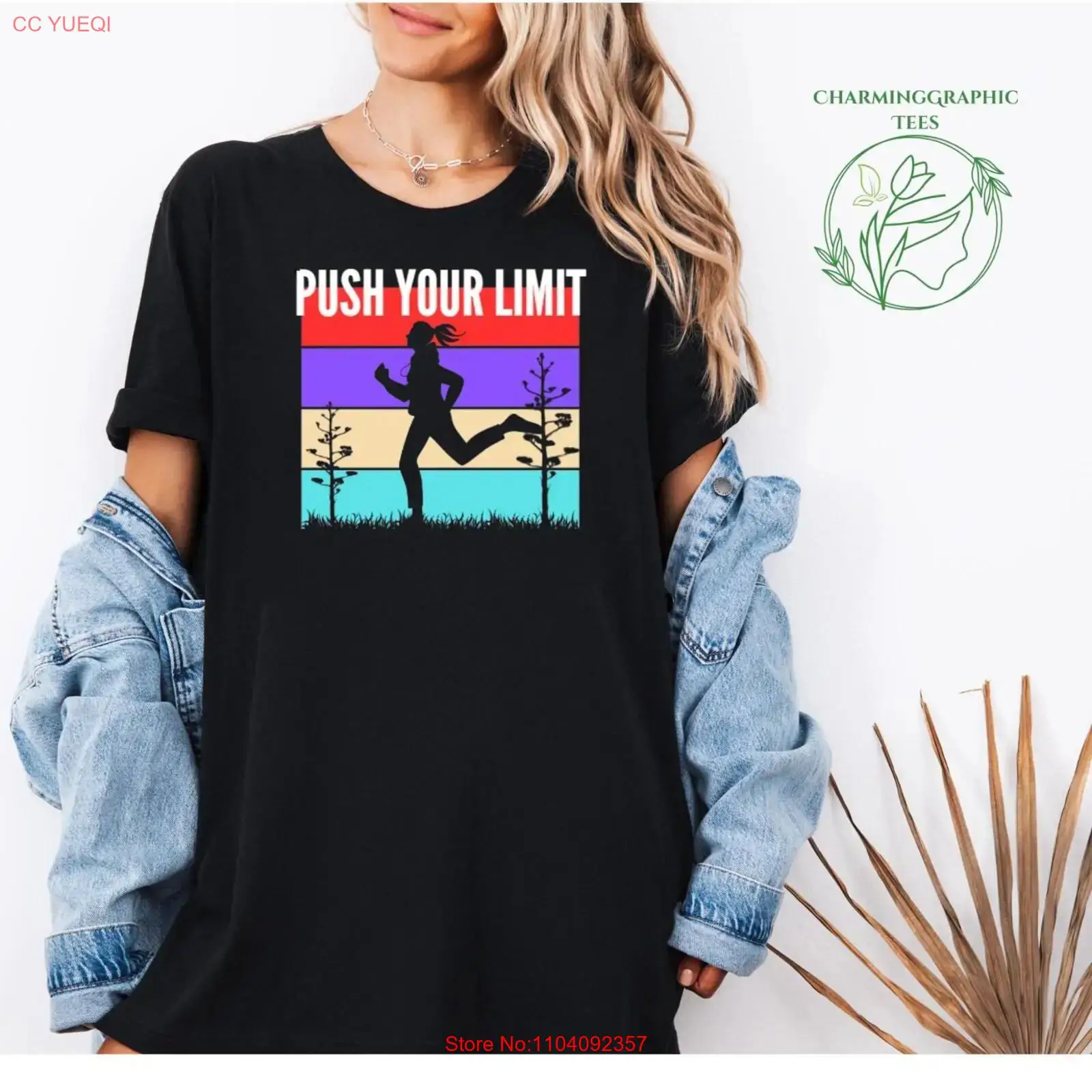 Футболка в стиле ретро «Push t – обзор и цена Vintage Fashion Quotes Short