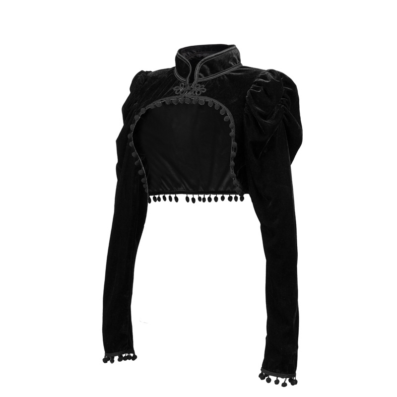 Фланелевая куртка с кисточками – обзор и цена Velvet Blazer Vintage