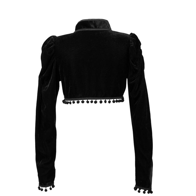 Фланелевая куртка с кисточками – обзор и цена Velvet Blazer Vintage