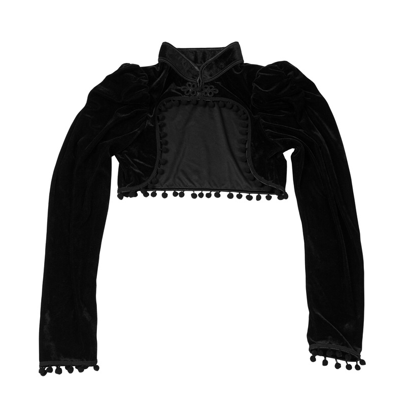 Фланелевая куртка с кисточками – обзор и цена Velvet Blazer Vintage