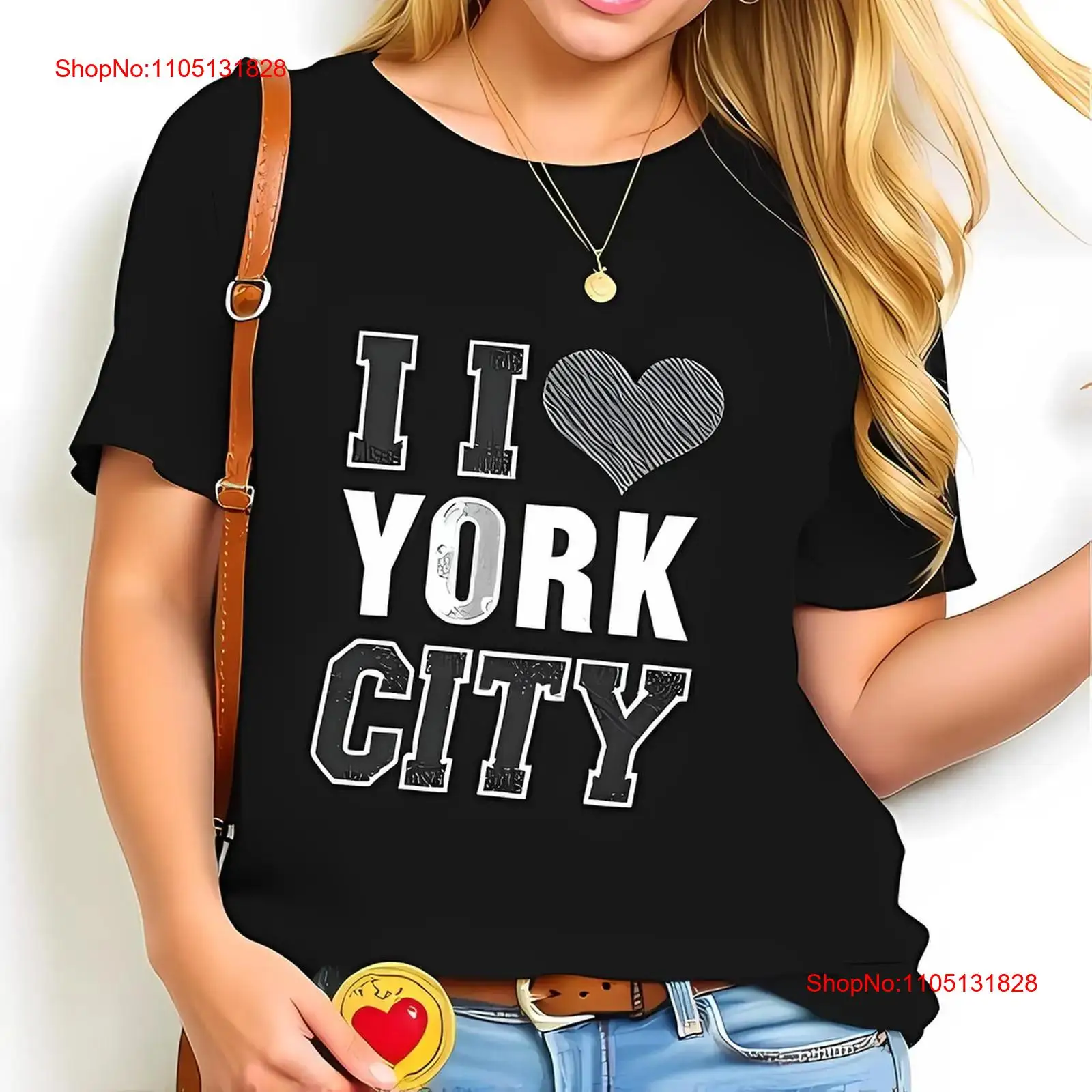 Стильная черная футболка I Lov – обзор и цена Vintage Fashion Font